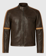 Tom Cruise War of Worlds Leather Brown Jacket