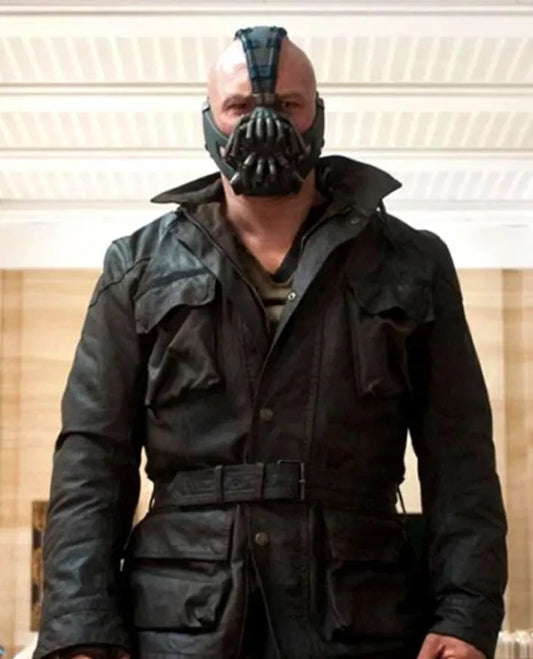 Tom Hardy The Dark Knight Rises Bane Leather Jacket