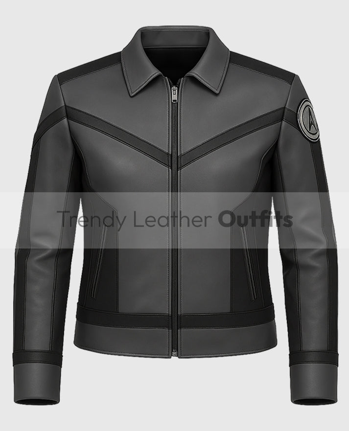 Star Trek Strange New Worlds Leather Jacket
