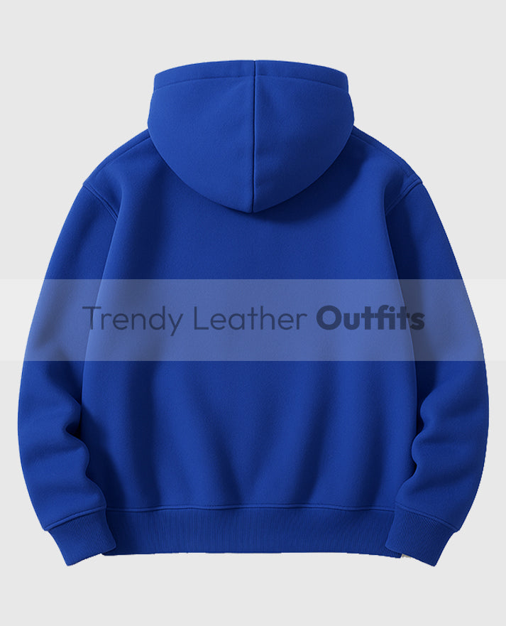 Y2K Kozy Blue Hoodie