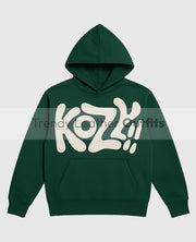 Y2K Kozy Green Hoodie