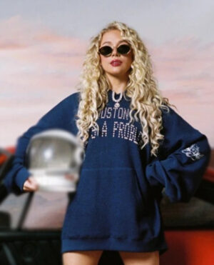 Houston, He?s a Problem Racer Hoodie